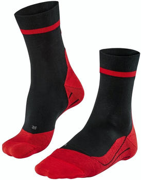 Falke RU4 Herren Running Socken black/red