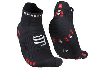 Compressport Pro Racing Socks v4.0 Run Low black/red