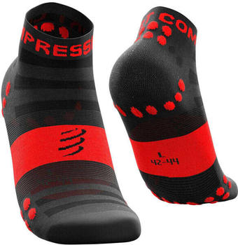 Compressport Pro Racing Socks V3.0 Run Low black/red