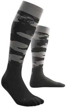 CEP The Run Socks Tall M black/grey