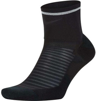 Nike Spark Cushioned Ankle Running Socks (CU7199) black/reflect silver