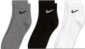 Nike 3-Pack Training Ankle Socks Everyday Lightweight (SX7677) multi-color