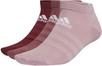 Adidas 3-Pack Gym & Training Low-Cut Socks pliss pink/maroon/bordeaux (HE4995)