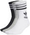 Adidas Originals Mid Cut Crew Socks 3 Pairs