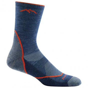 Darn Tough Men's Light Hiker Micro Crew Lightweight Hiking Sock (1972) denim