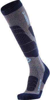 Therm-ic Ski Merino Reflector Socks blue/gold