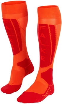 Falke SK5 Damen Skiing Kniestrümpfe (16564) flash orange