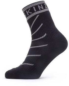 SealSkinz Wasserdichte knöchellange Socke für warmes Wetter mit Hydrostop (11100056) black/grey