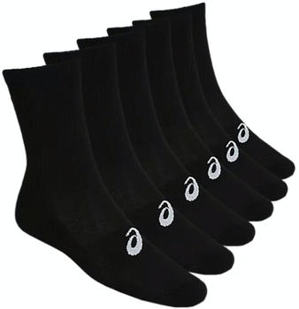 Asics 6-Pack Crew Socks (141802) black