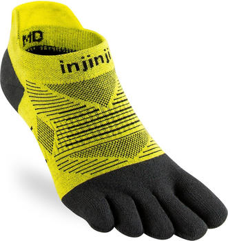 Injinji Run Lightweight No-Show Toe Socks (261110) limeade