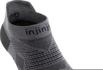 Injinji Run Lightweight No-Show Toe Socks (261110) black