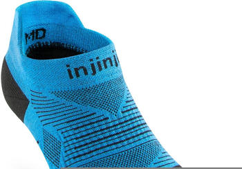 Injinji Run Lightweight No-Show Toe Socks (261110) malibu
