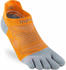 Orange: Injinji Run Lightweight No-Show Toe Socks (261110)