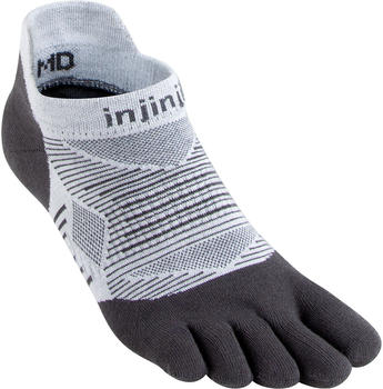 Injinji Run Original Weight No-Show Socks (262110) gray