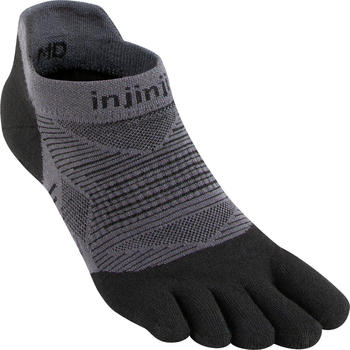 Injinji Run Original Weight No-Show Socks (262110) black