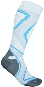 Bauerfeind Run Performance Compression Socks white/blue