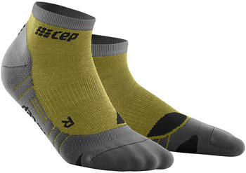 CEP Hiking Light Merino Low Cut Socks (WP3A5) olive/grey