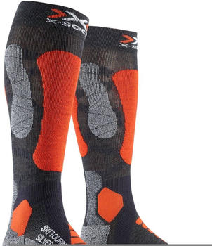 X-Socks Ski Touring Silver 4.0 (WS47W19U) anthracite melange/orange fluo