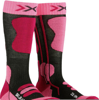 X-Socks Ski Junior 4.0 (SS00W19J) anthracite melange/fluo pink