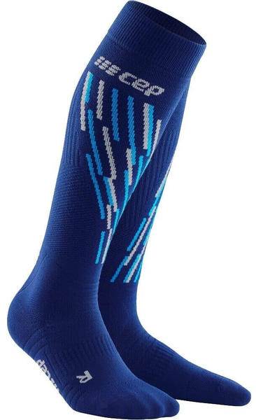 CEP Man Ski Thermo Compression Socks (WP306) blue azzure