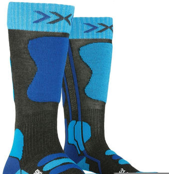 X-Socks Ski Junior 4.0 (SS00W19J) anthracite melange/electric blue