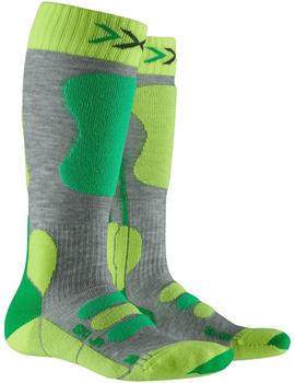 X-Socks Ski Junior 4.0 (SS00W19J) mid grey/melange green/phyton yellow