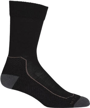Icebreaker Men's Merino Hike+ Light Crew Socks (105103) black