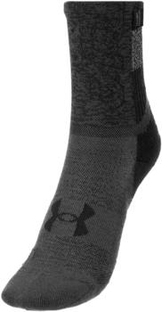 Under Armour Unisex UA ArmourDry™ Crew Run Socks (1361156) black