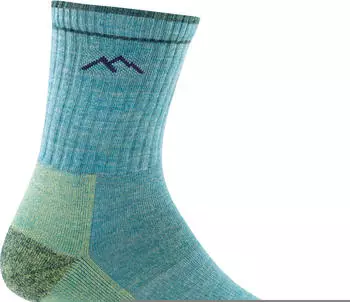 Darn Tough Hiker Micro Crew Midweight With Cushion aqua heather