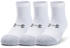 Under Armour HeatGear® Lo Cut Socks (1346753) white