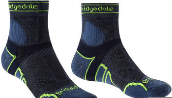 Bridgedale Men's Lightweight T2 Merino Sport 3/4 Crew blue