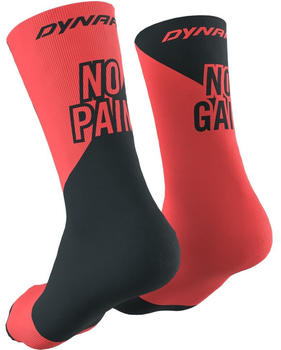 Dynafit No Pain No Gain Socks fluo coral