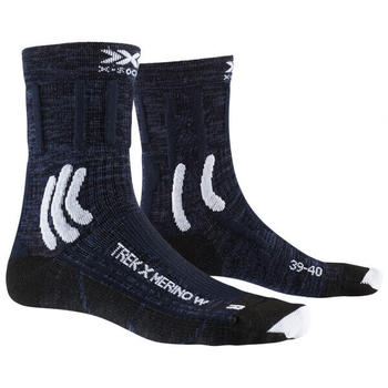 X-Socks Women's Trek X Merino (XS-TS04S19W) midnight blue/arctic white
