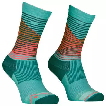 Ortovox Women's All Mountain Mid Socks (54771) ice waterfall