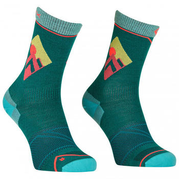 Ortovox Women's Alpine Light Comp Mid Socks (54792) pacific green