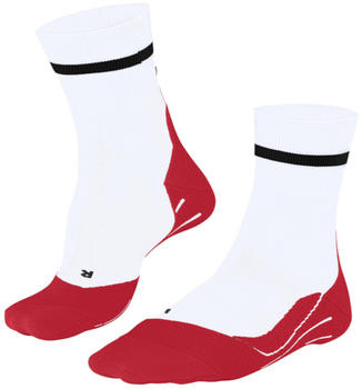 Falke RU4 Herren Running Socken white-neon red
