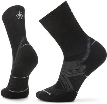 Smartwool Run Cold Weather Targeted Cushion Crew Socks black