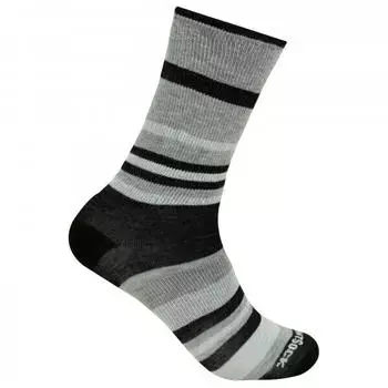 Wrightsock Eco Explore Crew black stripes