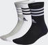 Adidas 3-Pack 3-Stripes Cushioned Crew Socks