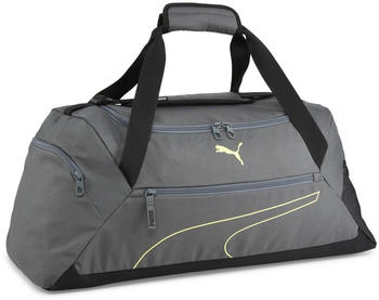 Puma Fundamentals Sports Bag M (090333) mineral gray/lime sheen