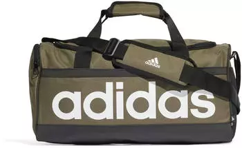 Adidas Essentials Linear Dufflebag M olive/black/white