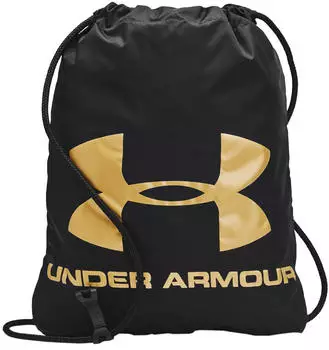 Under Armour Ozsee Gym Bag black/metallic gold (010)