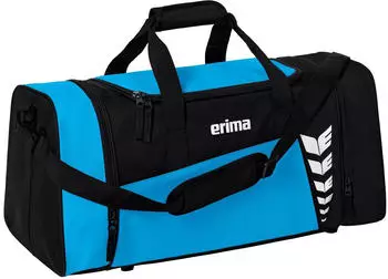 Erima Six Wings Sports Bag S light blue/black