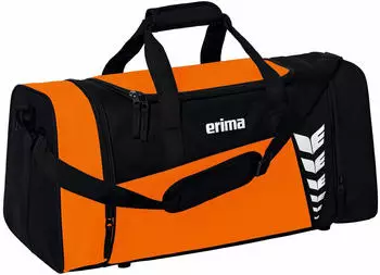 Erima Six Wings Sports Bag S orange/black
