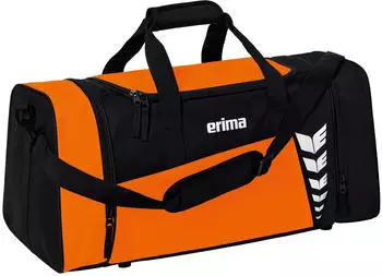 Erima Six Wings Sports Bag M orange/black