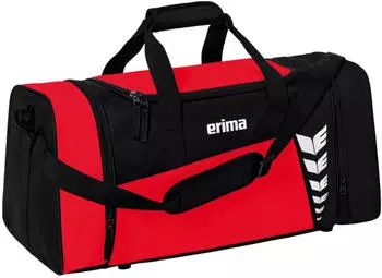 Erima Six Wings Sports Bag L red/black