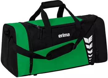 Erima Six Wings Sports Bag L emerald/black