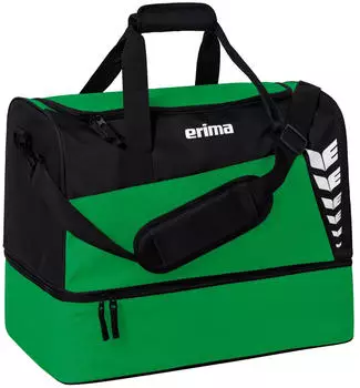 Erima Six Wings Sports Bag with Bottom Compartment S emerald/black
