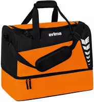 Erima Six Wings Sporttasche mit Bodenfach S Orange