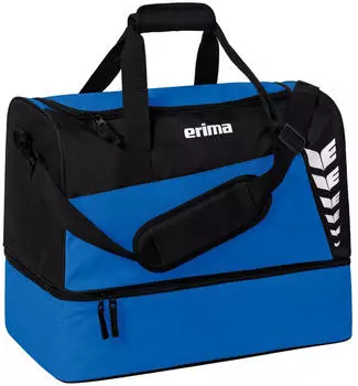 Erima Six Wings Sports Bag with Bottom Compartment M royal/black